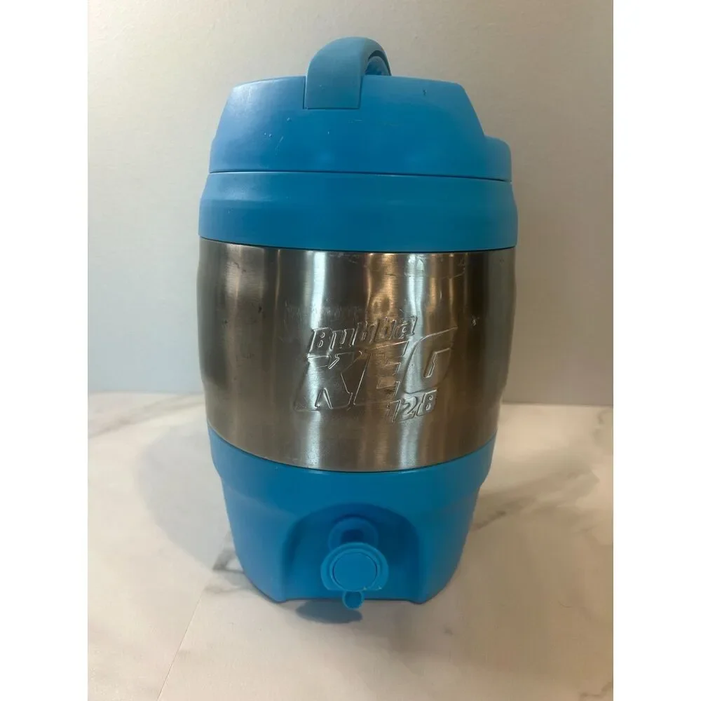 Bubba Keg 128 oz Blue Insulated Travel Jug Large Capacity Handle